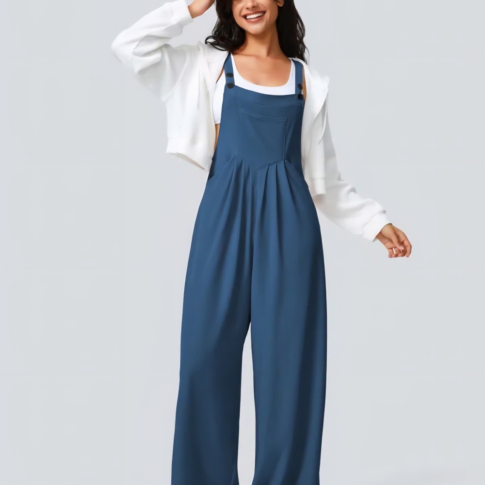 HALARA Stylish Blue Jumpsuit
